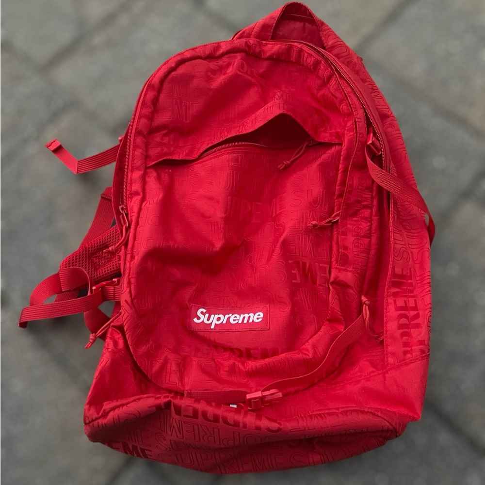 Supreme Bold Red Backpack